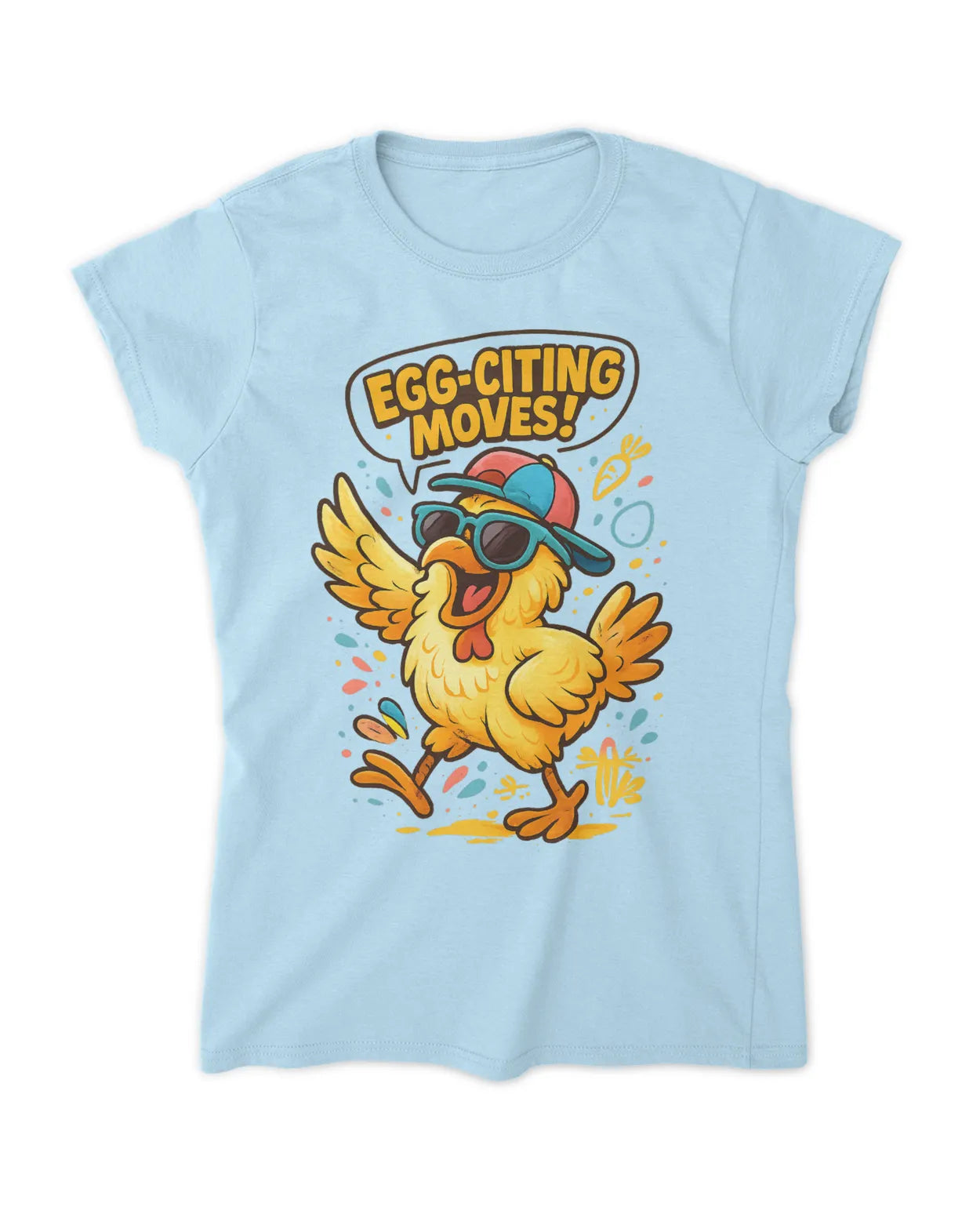 Egg-Citing Moves T-Shirt Women's