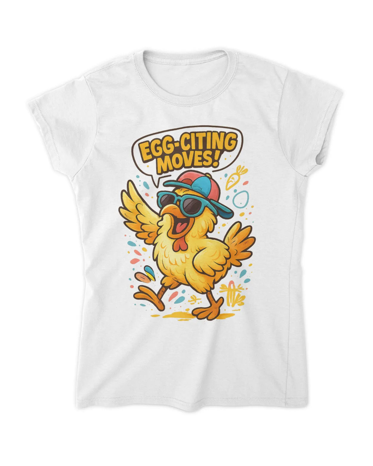 Egg-Citing Moves T-Shirt Women's