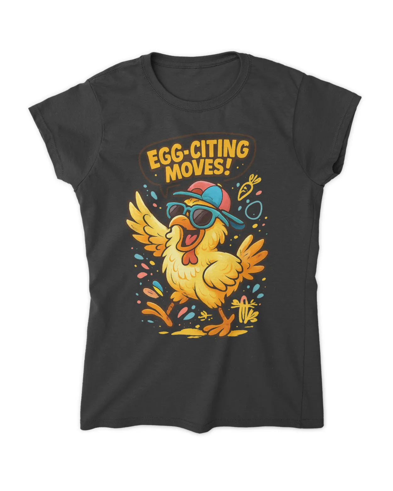 Egg-Citing Moves T-Shirt Women's