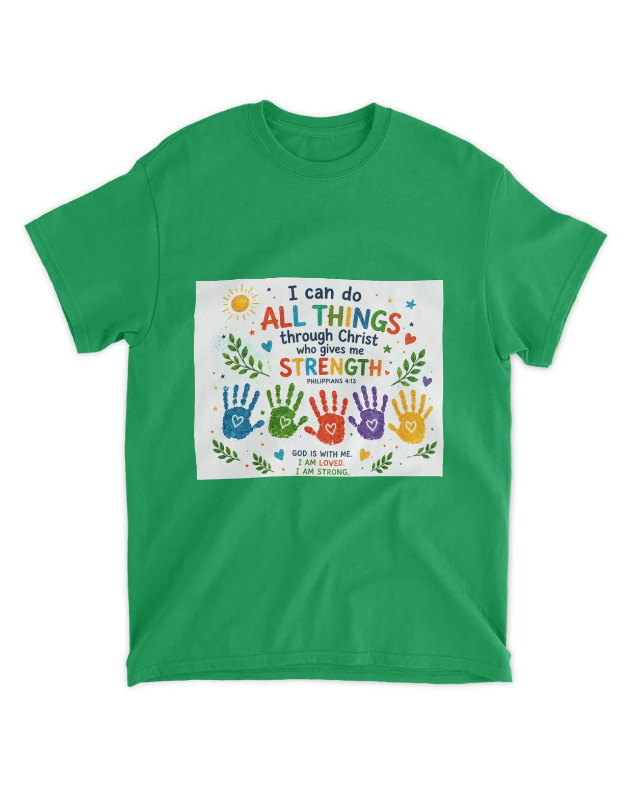 I can Do all Things Through Christ-T Shirt for kids