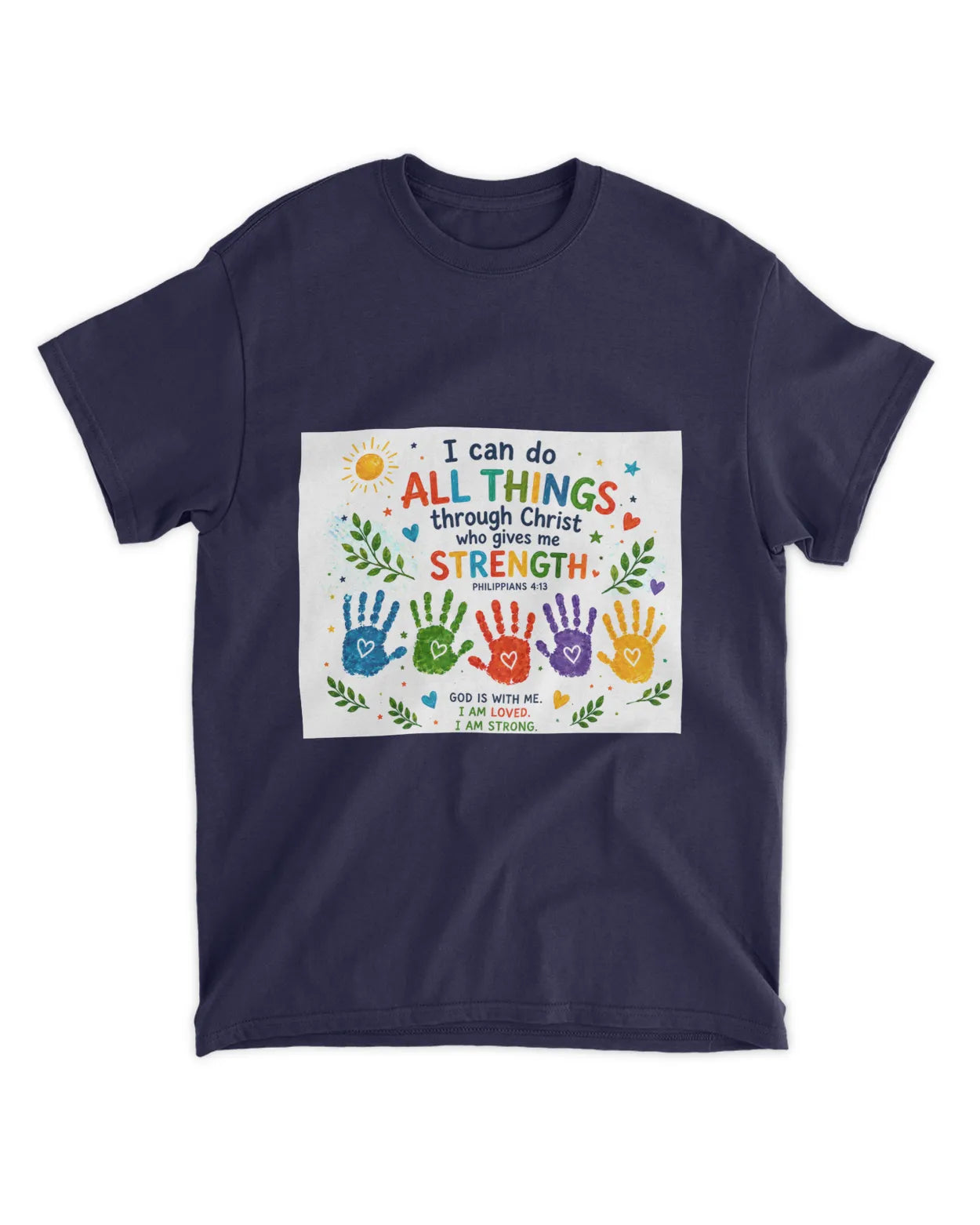 I can Do all Things Through Christ-T Shirt for kids