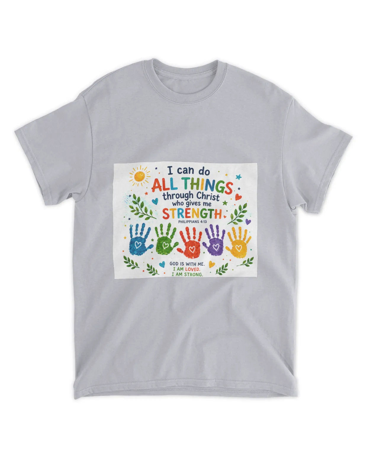 I can Do all Things Through Christ-T Shirt for kids