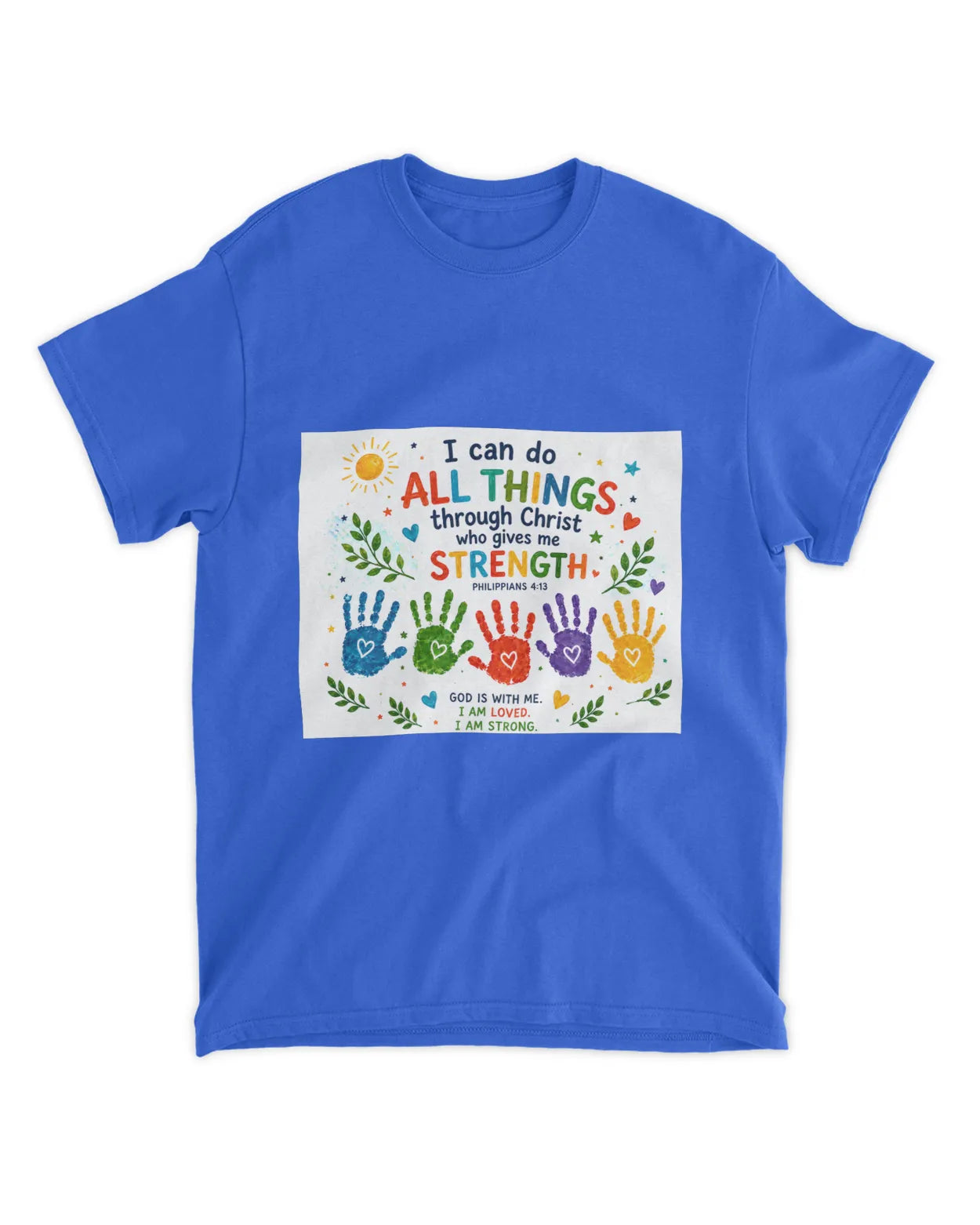 I can Do all Things Through Christ-T Shirt for kids