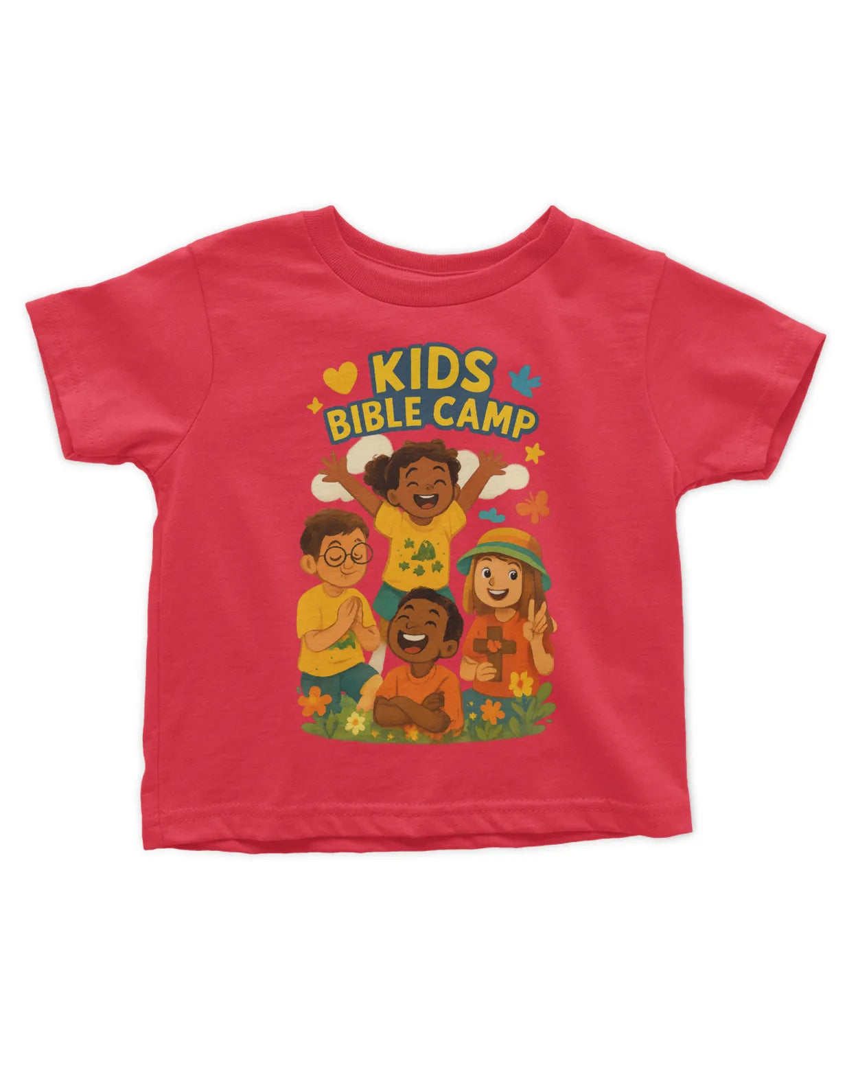 Kids Bible Camp t-shirt for Toddlers