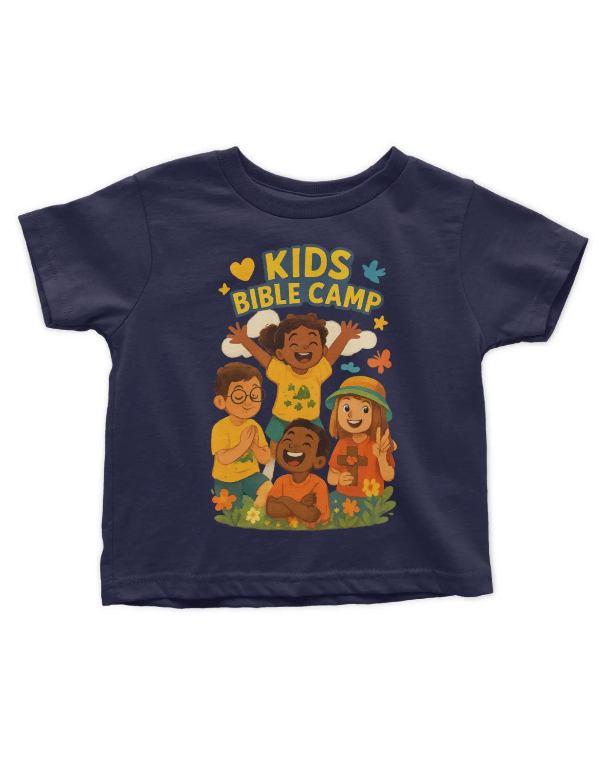 Kids Bible Camp t-shirt for Toddlers