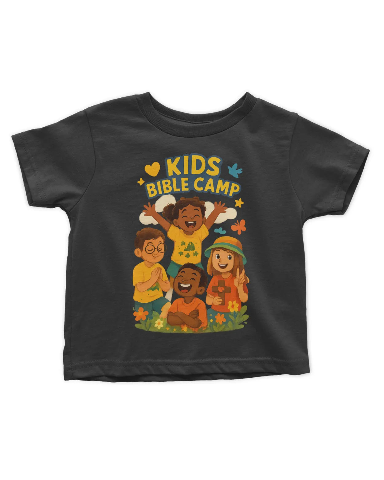 Kids Bible Camp t-shirt for Toddlers