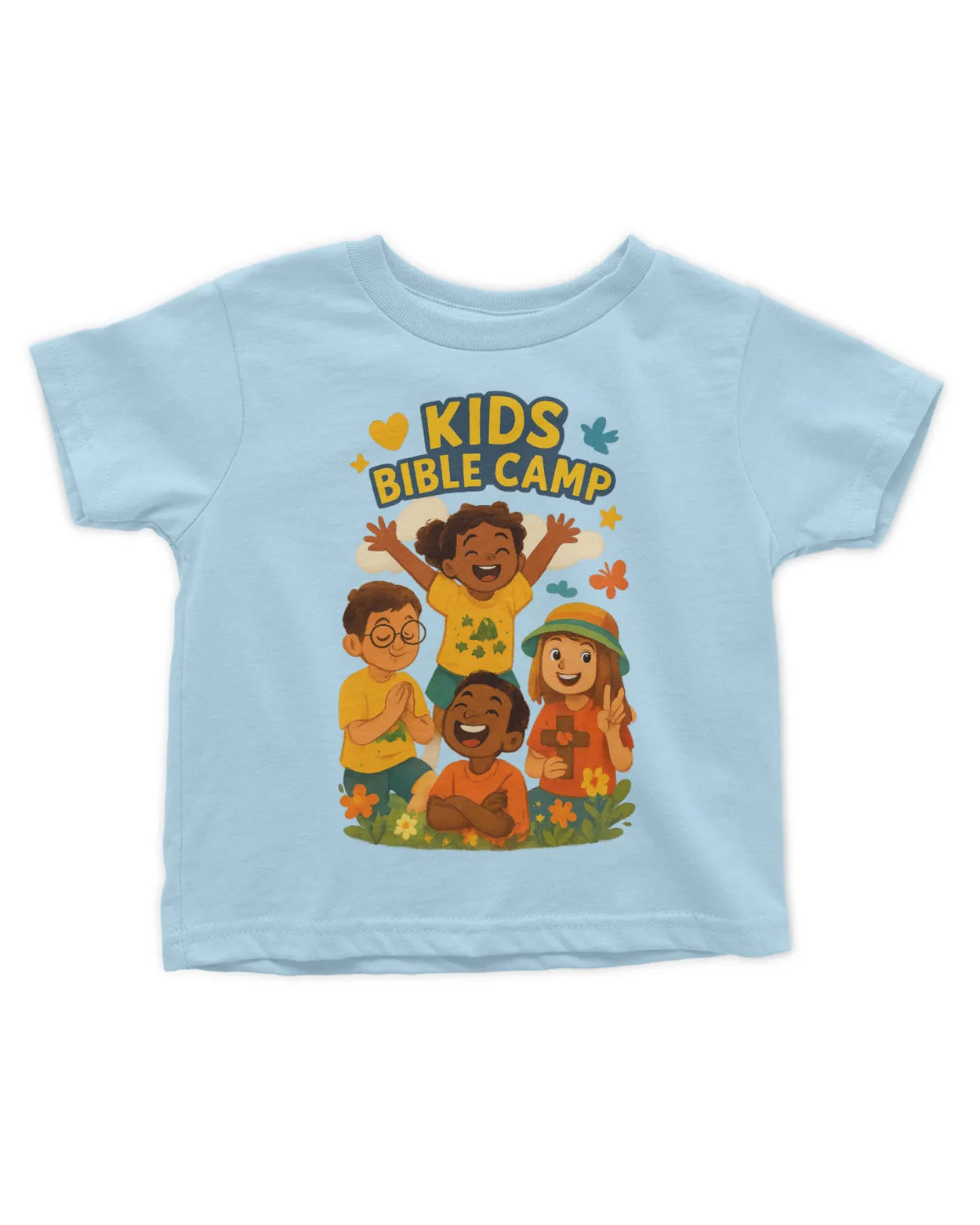 Kids Bible Camp t-shirt for Toddlers
