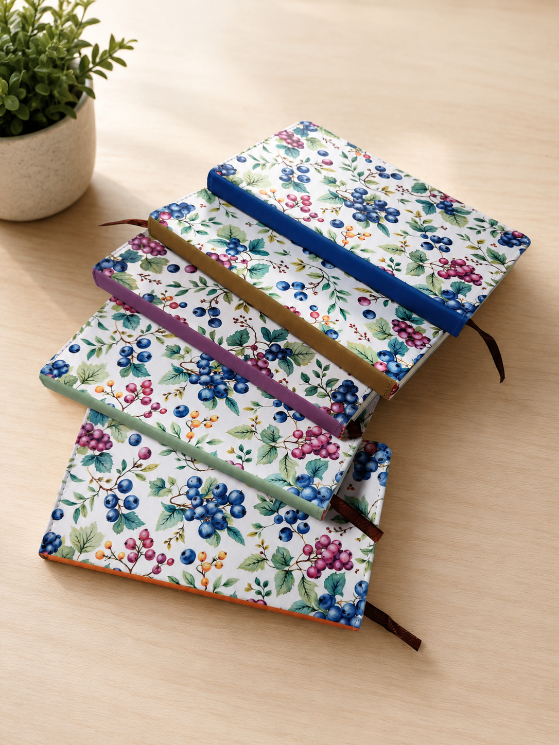 Floral Hardcover Journal Notebook