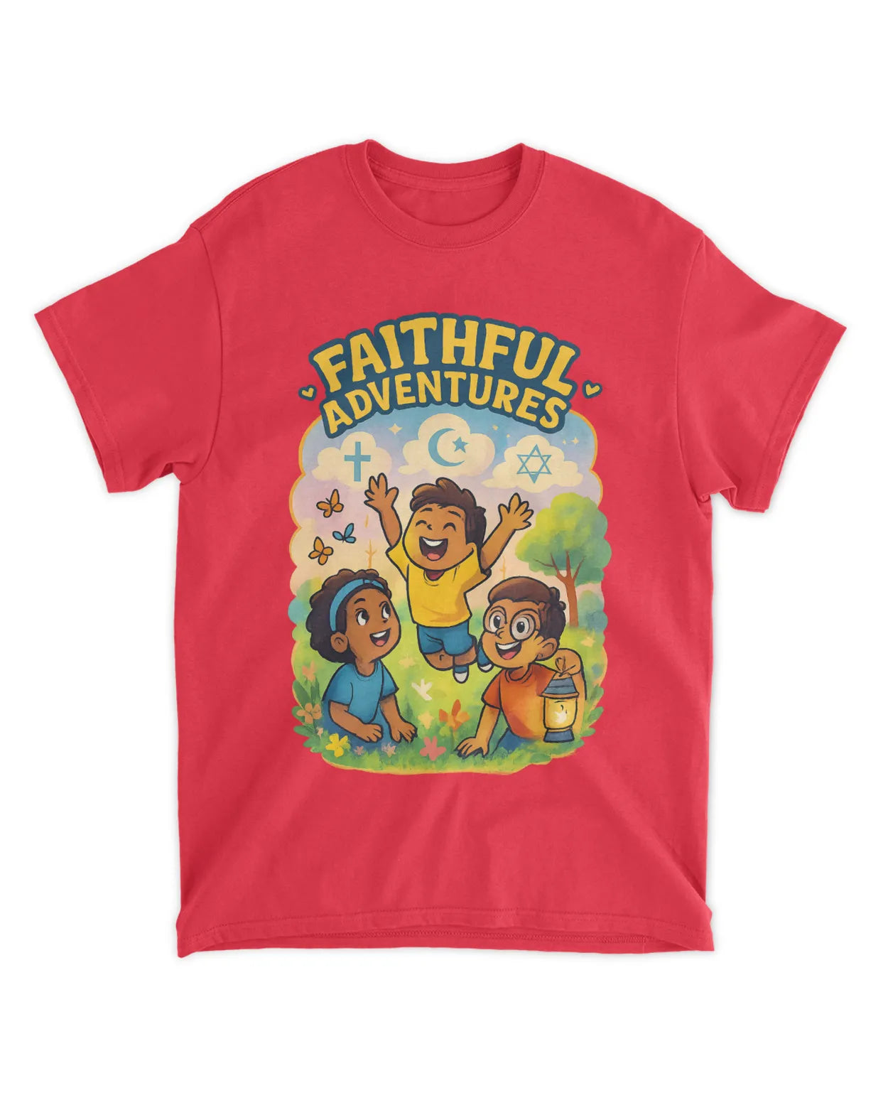 Faithful Adventures for Kids T- shirts