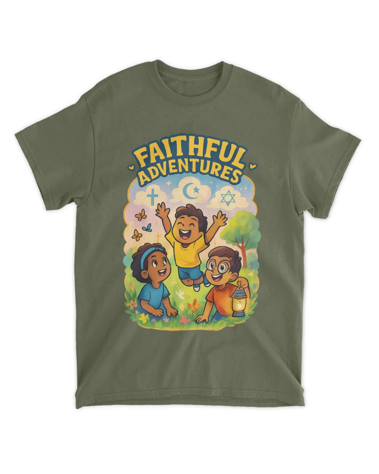 Faithful Adventures for Kids T- shirts
