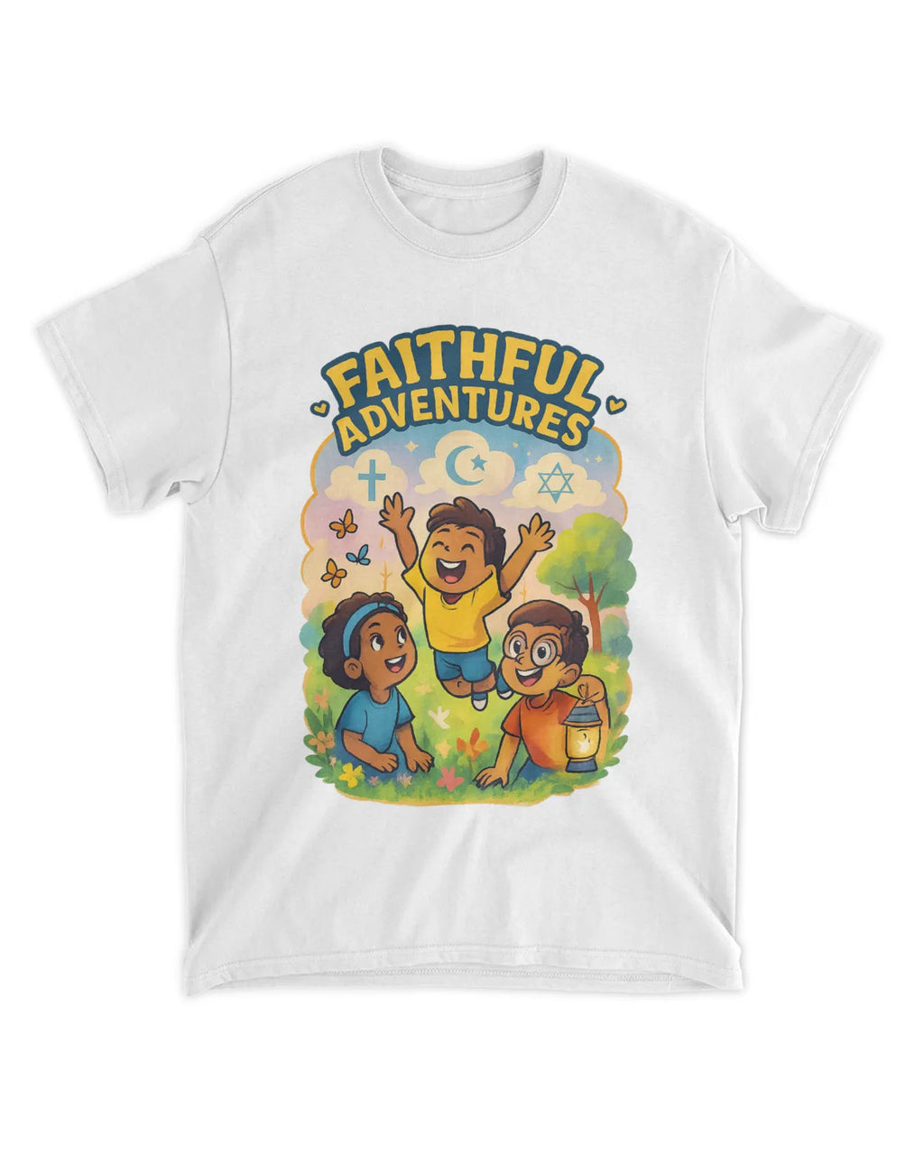 Faithful Adventures for Kids T- shirts
