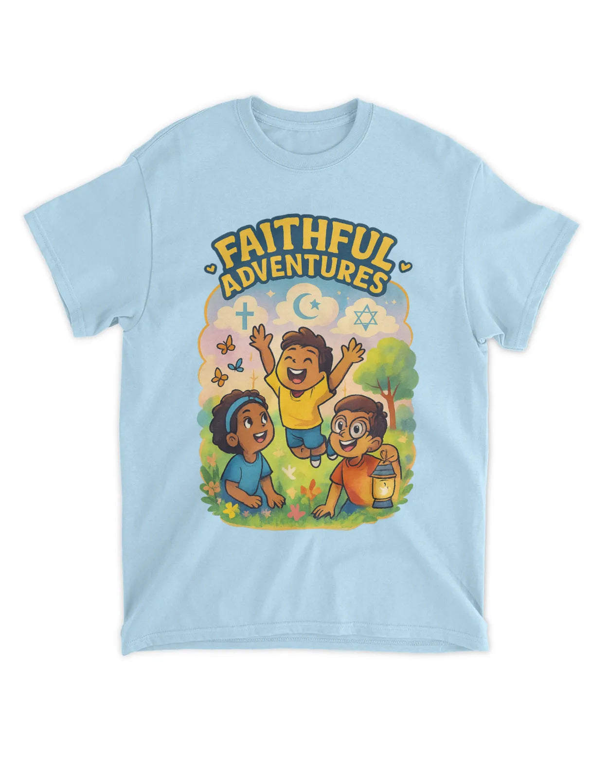 Faithful Adventures for Kids T- shirts