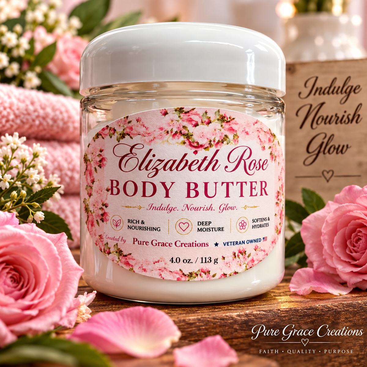 Elizabeth Rose Body Butter